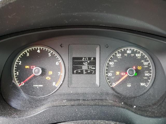 3VW2K7AJ2BM372469 - 2011 VOLKSWAGEN JETTA BASE GRAY photo 9