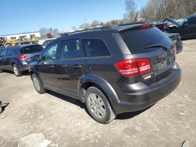 3C4PDCAB9HT552650 - 2017 DODGE JOURNEY SE GRAY photo 2