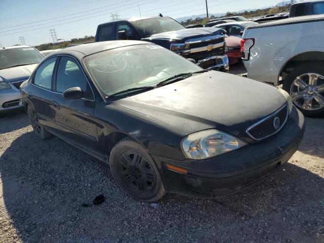 1MEFM50U63G612793 - 2003 MERCURY SABLE GS BLACK photo 4