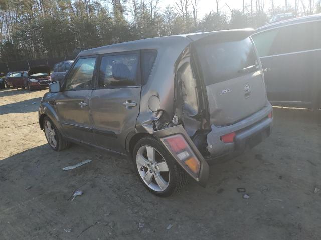 KNDJT2A29B7217502 - 2011 KIA SOUL + GRAY photo 2