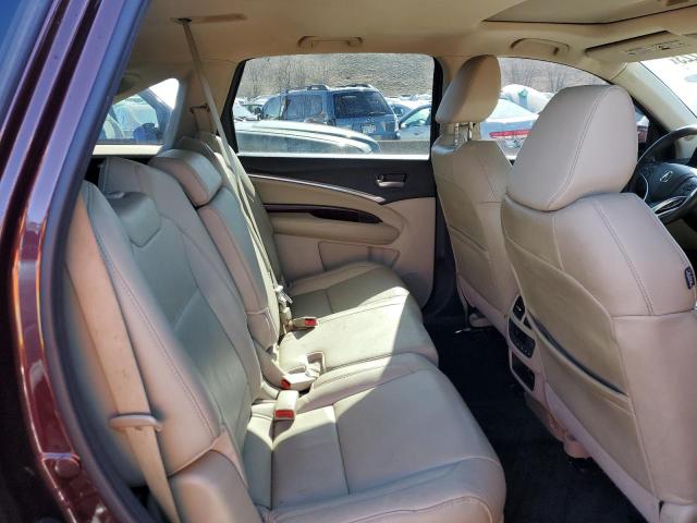 5FRYD4H4XGB034513 - 2016 ACURA MDX TECHNOLOGY MAROON photo 11