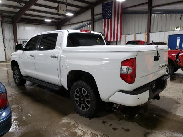 5TFAY5F19EX409767 - 2014 TOYOTA TUNDRA CREWMAX PLATINUM Weiß Foto 2