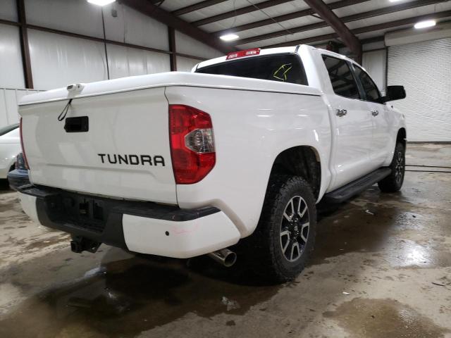 5TFAY5F19EX409767 - 2014 TOYOTA TUNDRA CREWMAX PLATINUM WHITE photo 3