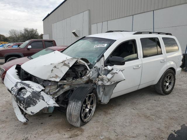 1D8HB38NX8F126830 - 2008 DODGE DURANGO SXT WHITE photo 1