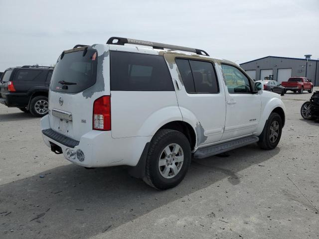 5N1AR18W45C784208 - 2005 NISSAN PATHFINDER LE თეთრი ფოტო 3