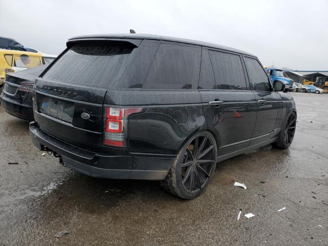 SALGV3TF4FA217628 - 2015 LAND ROVER RANGE ROVE AUTOBIOGRAPHY BLACK photo 3