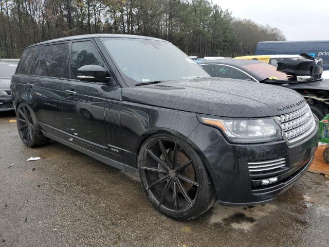 SALGV3TF4FA217628 - 2015 LAND ROVER RANGE ROVE AUTOBIOGRAPHY BLACK photo 4