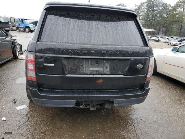 SALGV3TF4FA217628 - 2015 LAND ROVER RANGE ROVE AUTOBIOGRAPHY BLACK photo 6