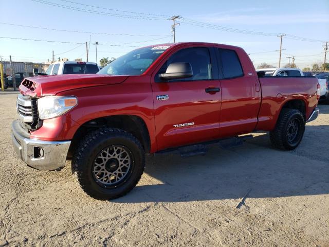 5TFRY5F11HX227715 - 2017 TOYOTA TUNDRA DOUBLE CAB SR/SR5 RED photo 1