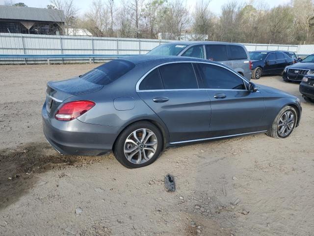 55SWF4JBXHU224081 - 2017 MERCEDES-BENZ C 300 GRAY photo 3