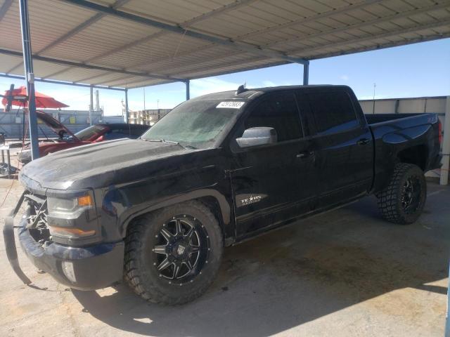 3GCUKREC0JG189524 - 2018 CHEVROLET SILVERADO BLACK photo 1