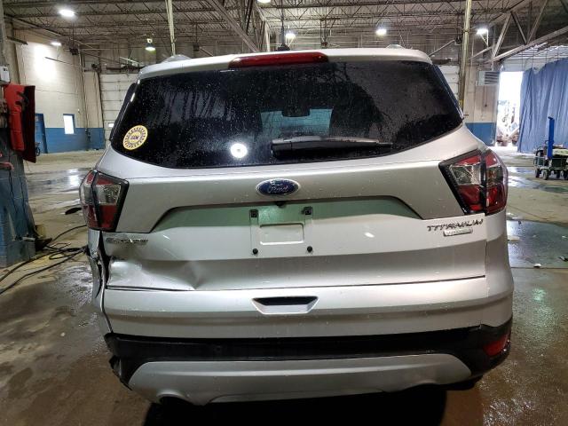 1FMCU0JDXHUB01498 - 2017 FORD ESCAPE TITANIUM SILVER photo 6