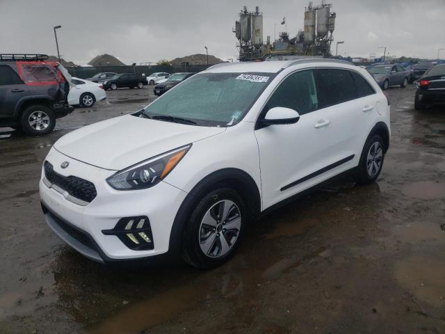 KNDCB3LC3L5368548 - 2020 KIA NIRO LX WHITE photo 1