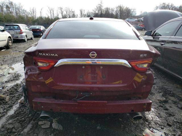 1N4AA6AP4HC364650 - 2017 NISSAN MAXIMA 3.5S BURGUNDY photo 6