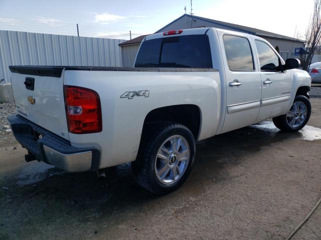 3GCPKSE76CG126129 - 2012 CHEVROLET SILVERADO K1500 LT WHITE photo 3