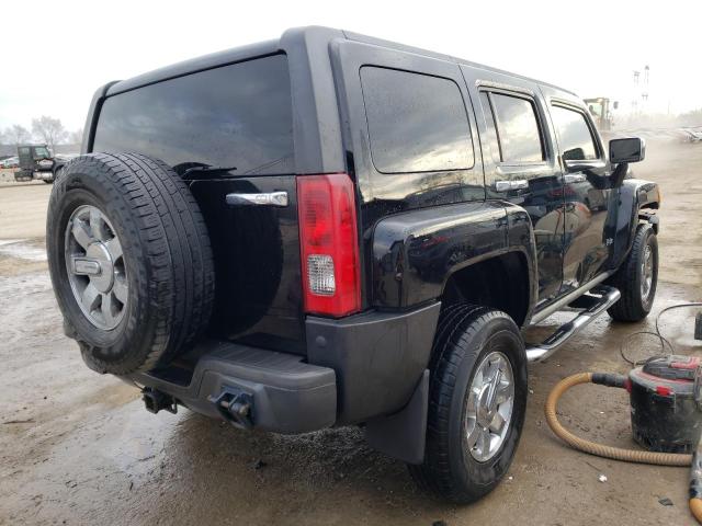 5GTEN13E888150853 - 2008 HUMMER H3 BLACK photo 3