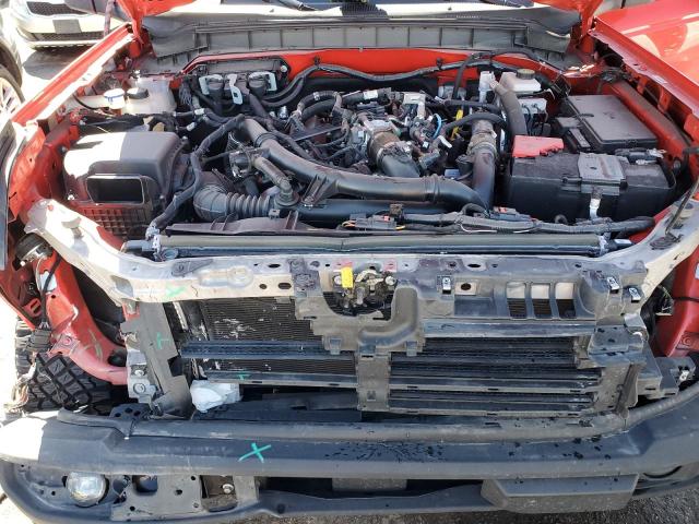 1FMEE5DP2MLA68912 - 2021 FORD BRONCO BASE RED photo 12