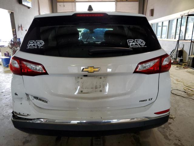 2GNAXUEVXL6100265 - 2020 CHEVROLET EQUINOX LT WHITE photo 6