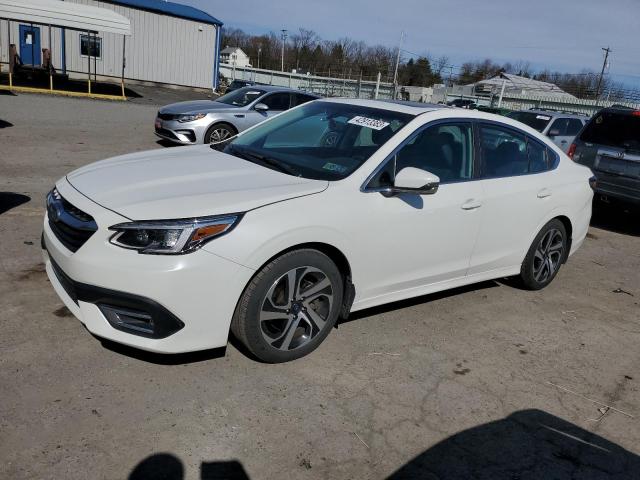 4S3BWAN64L3025156 - 2020 SUBARU LEGACY LIMITED WHITE photo 1