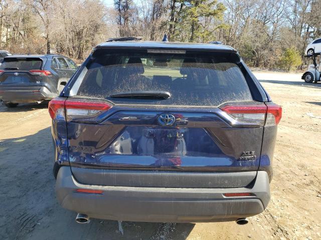 4T3B6RFV5NU097892 - 2022 TOYOTA RAV4 XLE PREMIUM BLUE photo 6