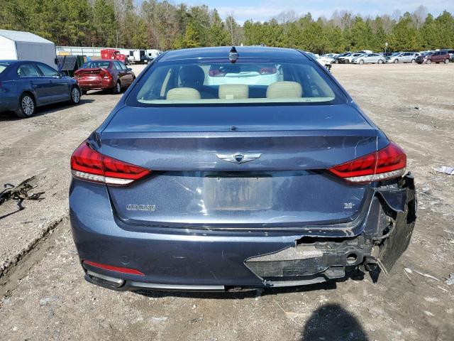 KMHGN4JEXGU119335 - 2016 HYUNDAI GENESIS 3.8L BLUE photo 6