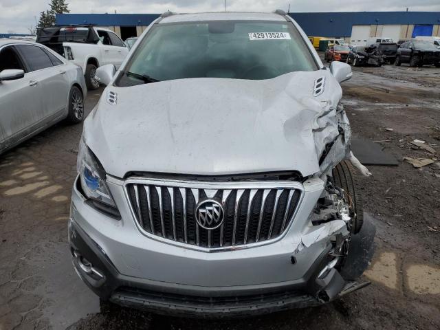 KL4CJGSB2FB228851 - 2015 BUICK ENCORE SILVER photo 5