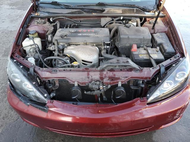 4T1BE32K43U206876 - 2003 TOYOTA CAMRY LE MAROON photo 11