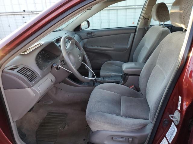 4T1BE32K43U206876 - 2003 TOYOTA CAMRY LE MAROON photo 7