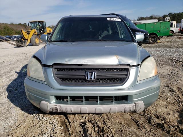 2HKYF184X3H558377 - 2003 HONDA PILOT EX BLUE photo 5