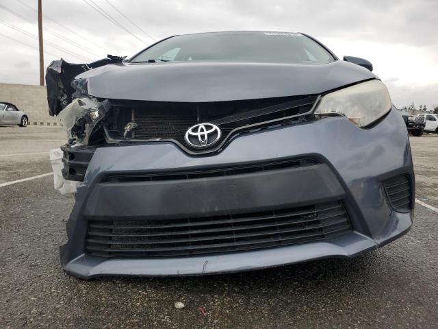 2T1BURHE4EC166360 - 2014 TOYOTA COROLLA L GRAY photo 5