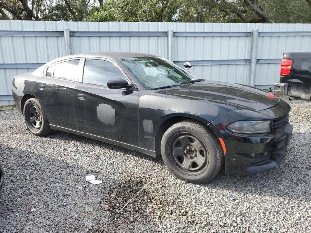 2C3CDXAT5FH871343 - 2015 DODGE CHARGER POLICE BLACK photo 4