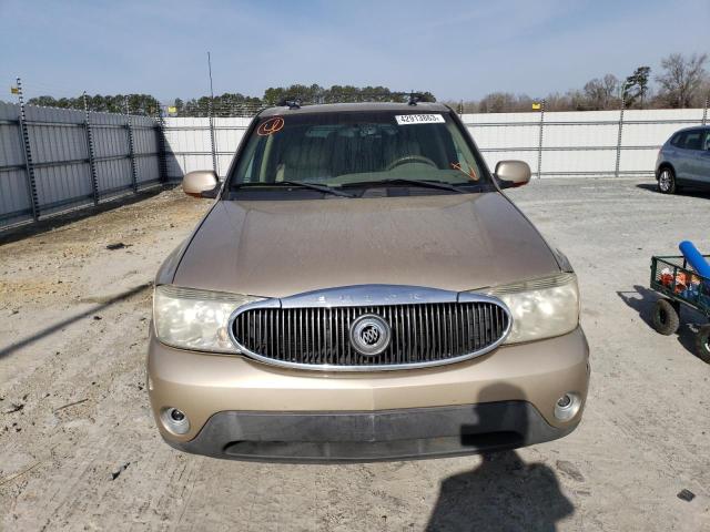 5GADS13S442205735 - 2004 BUICK RAINIER CXL TAN photo 5