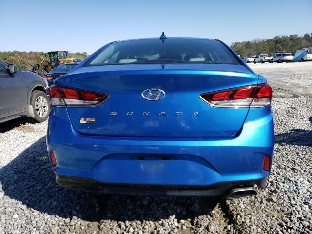 5NPE34AF5JH617339 - 2018 HYUNDAI SONATA SPORT BLUE photo 6