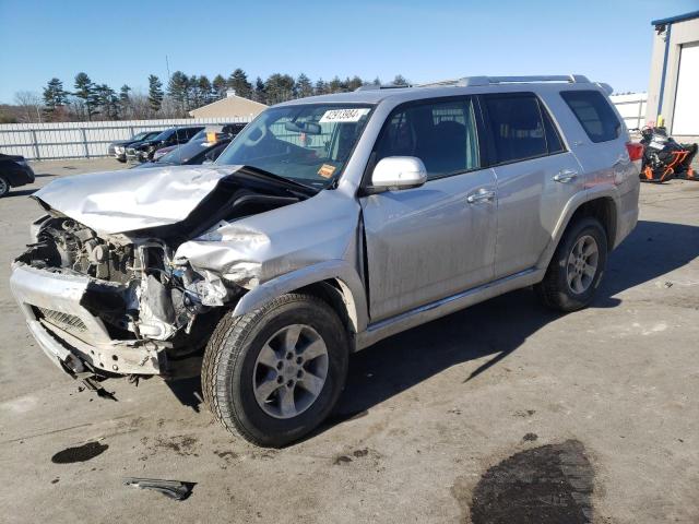 JTEBU5JR7B5043131 - 2011 TOYOTA 4RUNNER SR5 SILVER photo 1