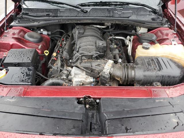 2C3CDZFJ7LH191118 - 2020 DODGE CHALLENGER R/T SCAT PACK MAROON photo 11