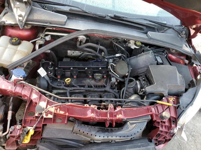 1FADP3K22EL151009 - 2014 FORD FOCUS SE RED photo 11