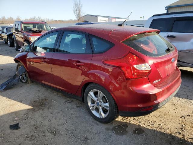 1FADP3K22EL151009 - 2014 FORD FOCUS SE RED photo 2