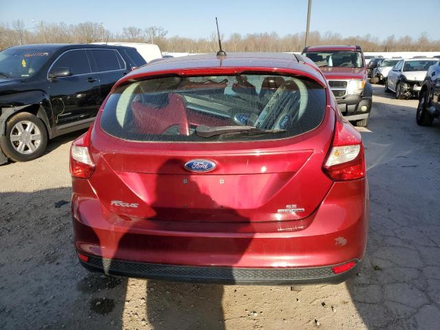 1FADP3K22EL151009 - 2014 FORD FOCUS SE RED photo 6