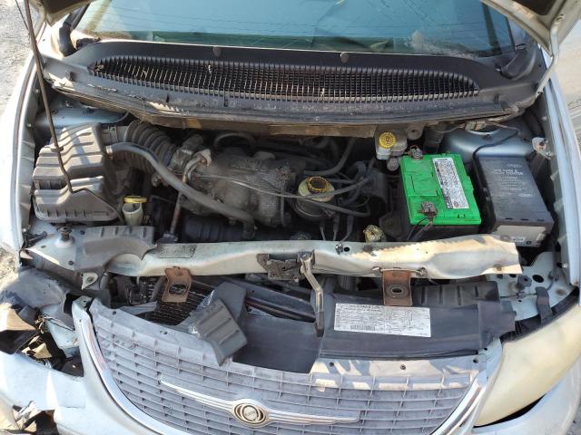 2C8GP54L01R387330 - 2001 CHRYSLER TOWN AND C LXI SILVER photo 11