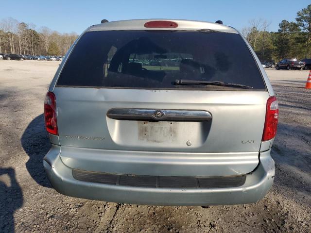 2C8GP54L01R387330 - 2001 CHRYSLER TOWN AND C LXI SILVER photo 6