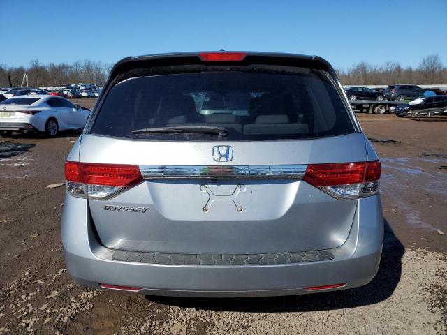 5FNRL5H60GB147306 - 2016 HONDA ODYSSEY EXL GRAY photo 6