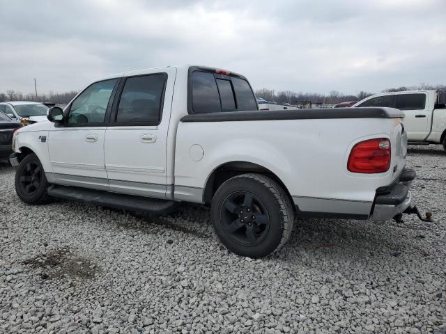 1FTRW07L71KC34423 - 2001 FORD F150 SUPERCREW WHITE photo 2