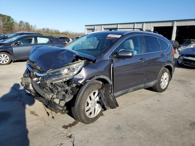 2HKRM3H74FH553583 - 2015 HONDA CR-V EXL BLUE photo 1