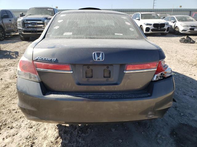 1HGCP2F32CA240009 - 2012 HONDA ACCORD LX GRAY photo 6