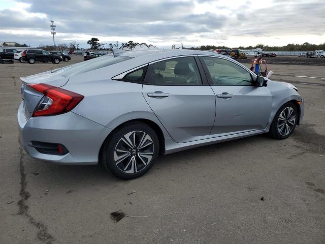 JHMFC1F73JX027096 - 2018 HONDA CIVIC EXL ვერცხლისფერი ფოტო 3