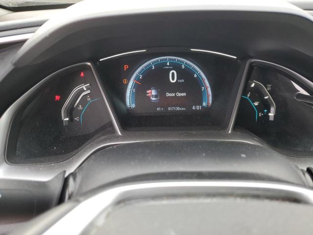 JHMFC1F73JX027096 - 2018 HONDA CIVIC EXL ვერცხლისფერი ფოტო 9