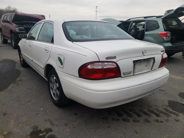 1YVGF22CX25295141 - 2002 MAZDA 626 LX WHITE photo 2