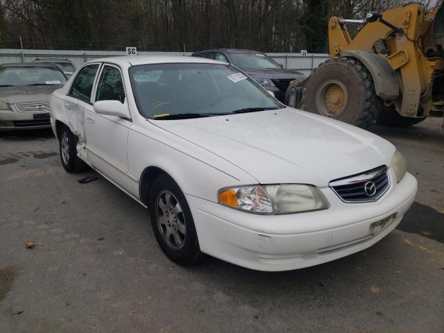 1YVGF22CX25295141 - 2002 MAZDA 626 LX WHITE photo 4