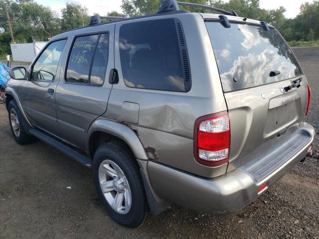JN8DR09Y93W806232 - 2003 NISSAN PATHFINDER LE Сұр фото 3