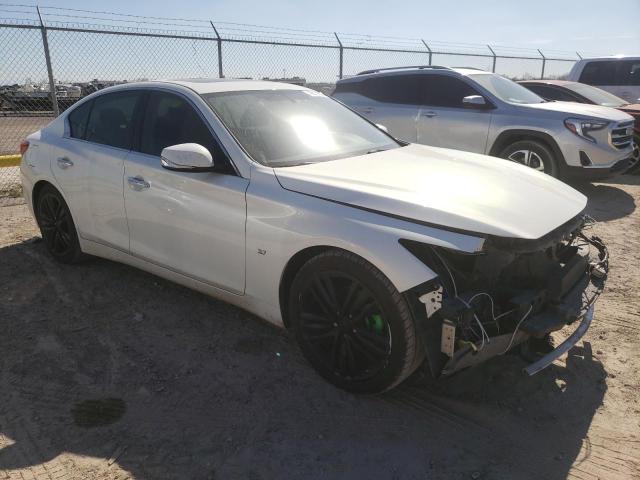 JN1BV7AP7EM692386 - 2014 INFINITI Q50 BASE WHITE photo 4